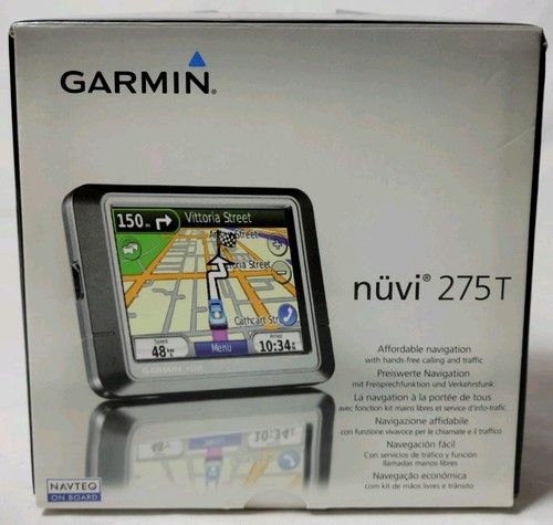 Garmin nuvi 275t gps - 3.5",