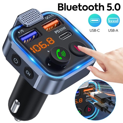Bluetooth car transmitter - bluetooth, fm