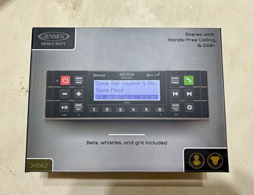 Jensen jhd62 jhd62b - 1, din