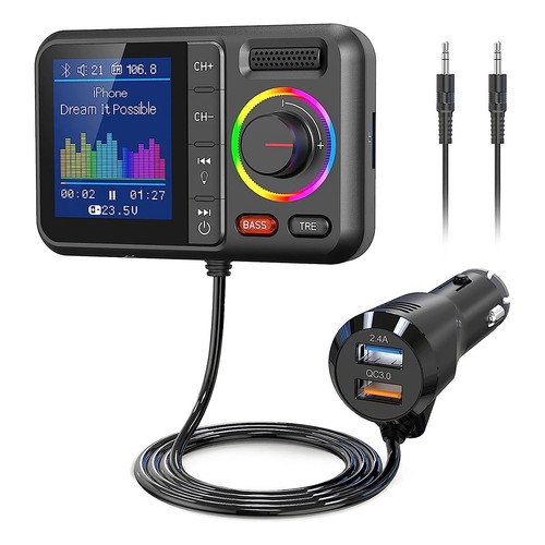 Car bluetooth wireless - 5.0, fm