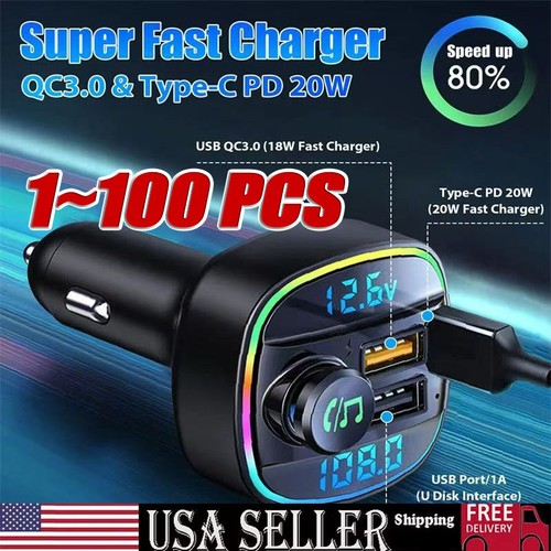 Bluetooth car wireless fm - wireless,