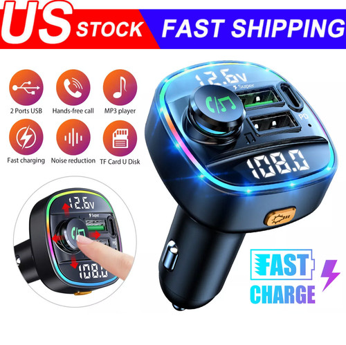 Bluetooth car wireless fm - 5.0,